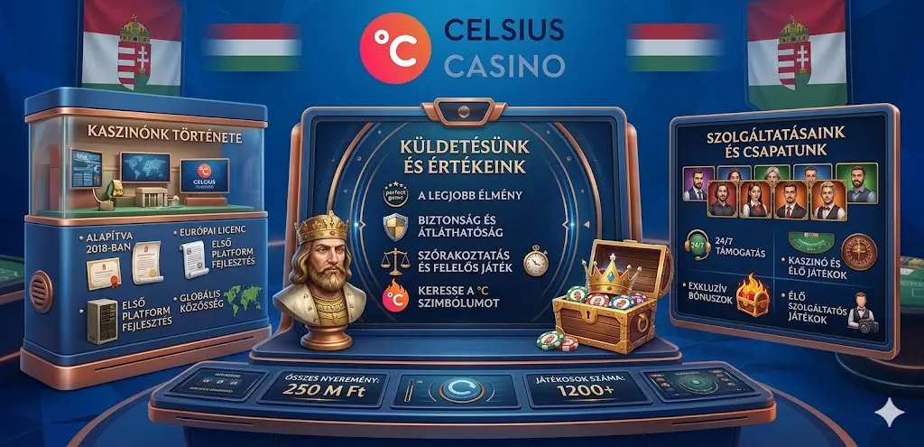 Rólunk - Celsius casino csapat és független elemzés